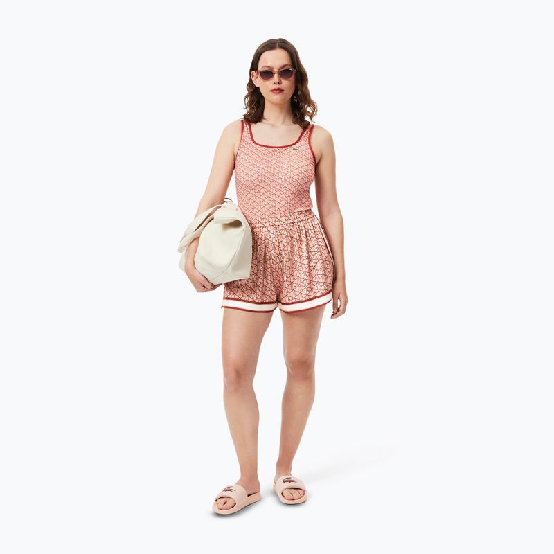 Lacoste női fürdőruha MF9608 iberis/latte 8