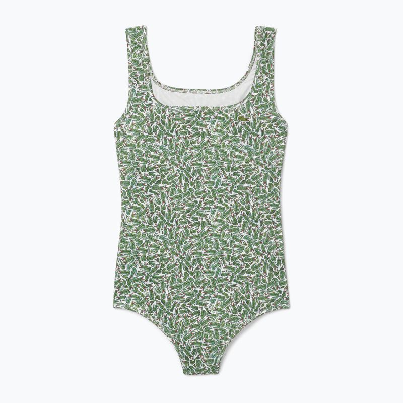 Lacoste női fürdőruha MF9608 zöld/flour