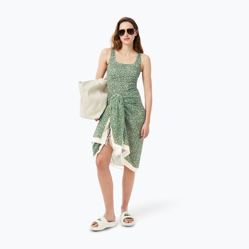 Lacoste női fürdőruha MF9608 zöld/flour 7
