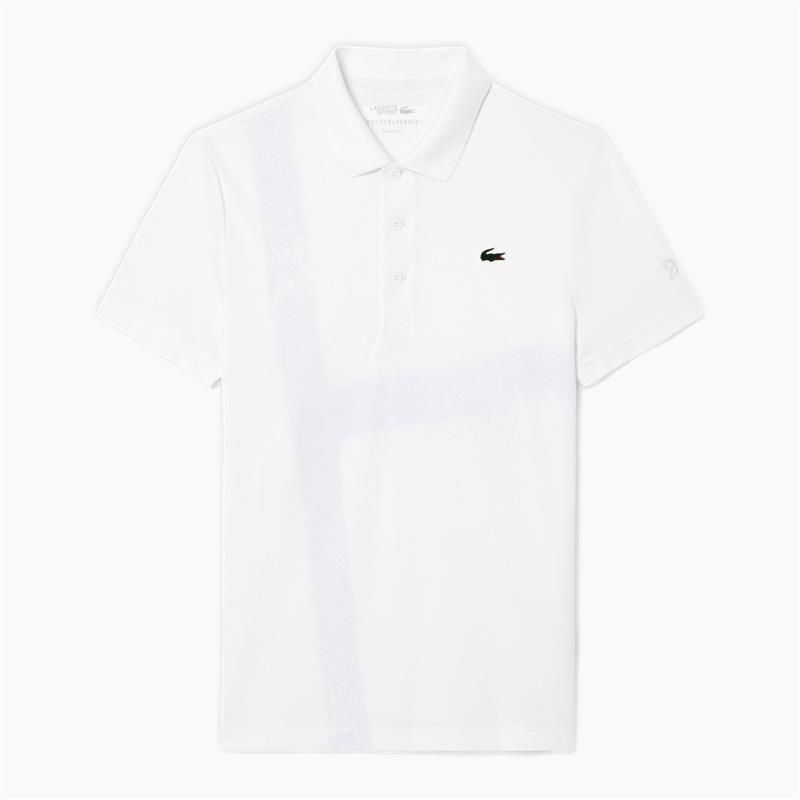 Férfi Lacoste Polo teniszpóló DH8971 fehér 5