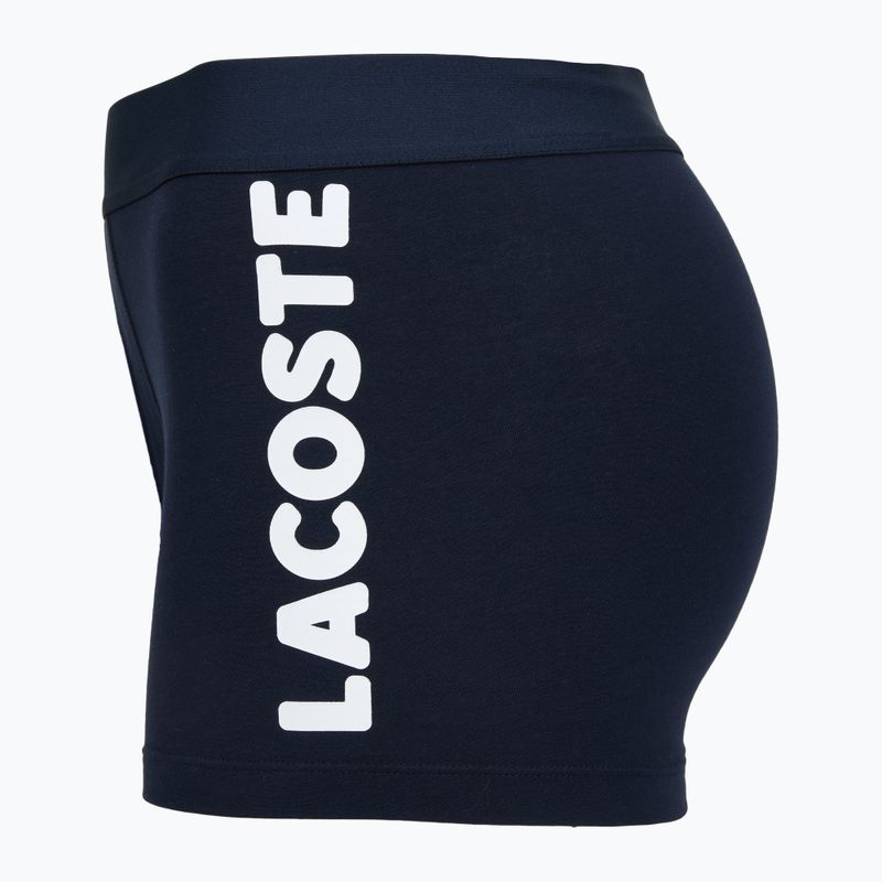 Lacoste férfi boxeralsó 5H1291 3-as csomag tengerészkék/fehér/ezüst ch 6
