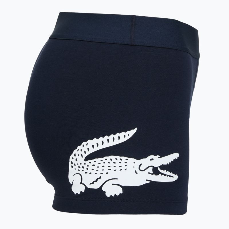 Lacoste férfi boxeralsó 5H1291 3-as csomag tengerészkék/fehér/ezüst ch 7