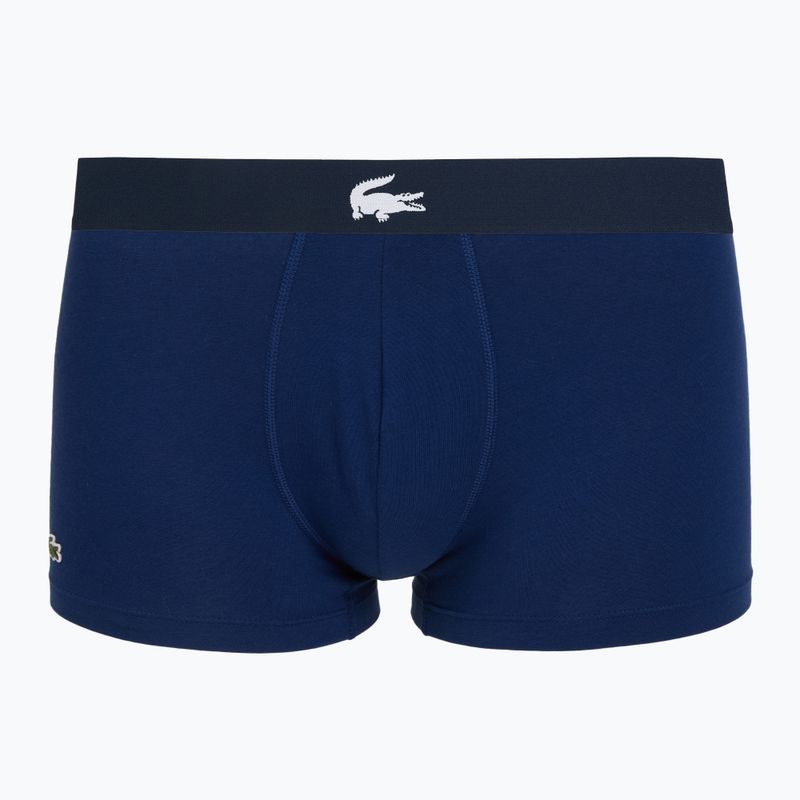 Lacoste férfi boxeralsó 5H1291 3-as csomag tengerészkék/fehér/ezüst ch 8
