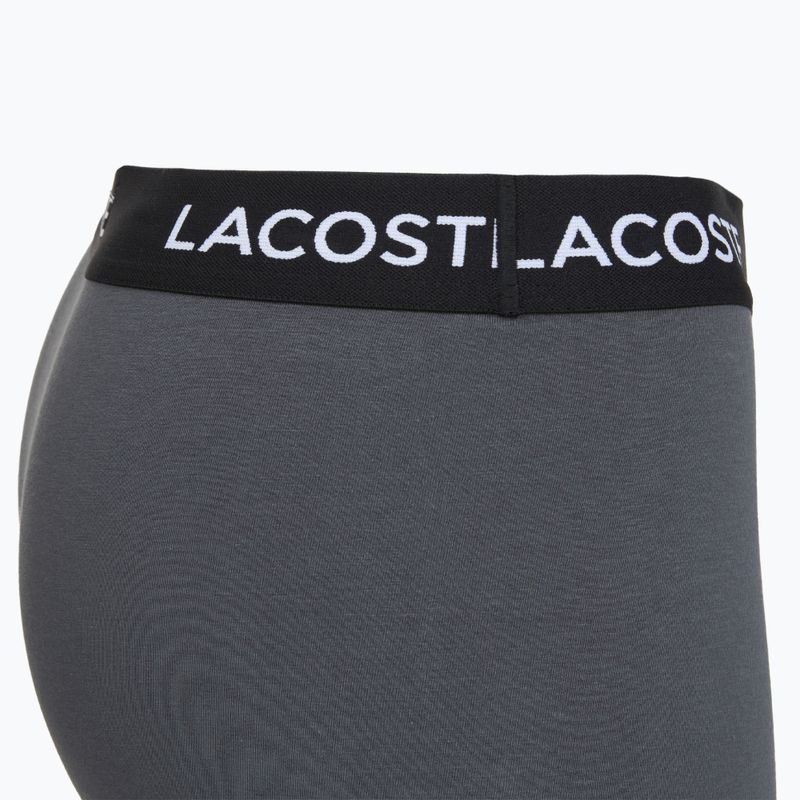Férfi boxeralsó Lacoste 5H1292 5 pár font 4