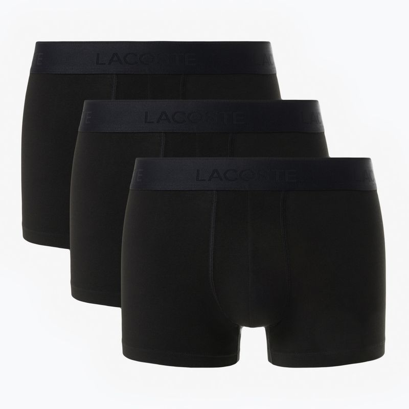 Lacoste férfi boxeralsó 5H2402 3 darab fekete