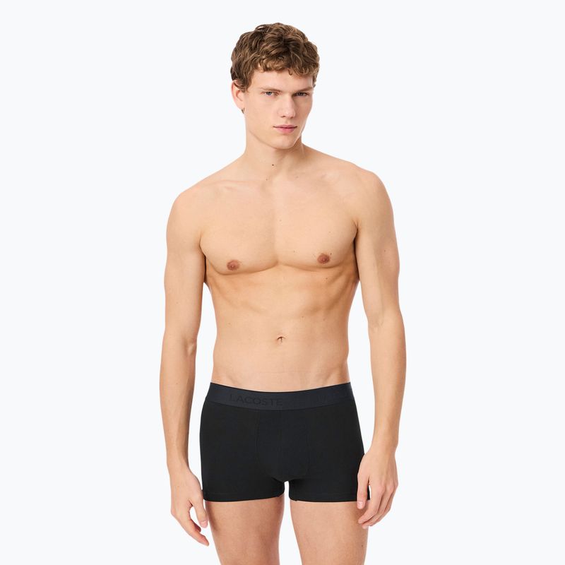 Lacoste férfi boxeralsó 5H2402 3 darab fekete 3