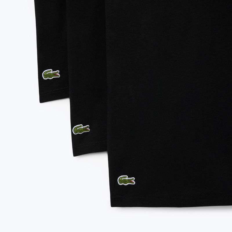 Lacoste férfi póló TH9010 3 darab fekete 5