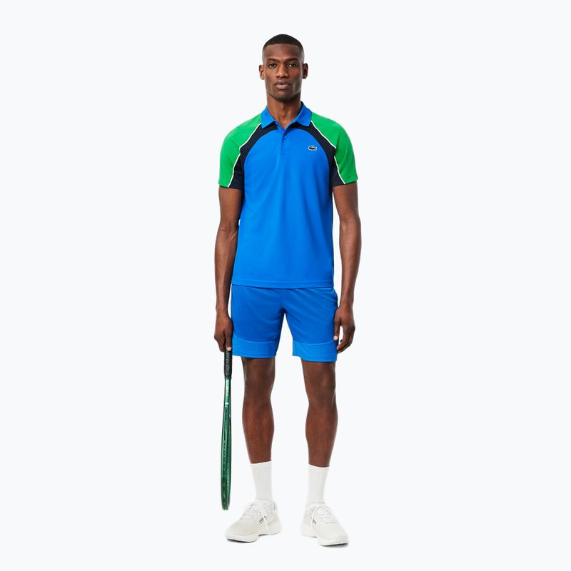 Lacoste férfi tenisz rövidnadrág GH8950 cigánykék 2