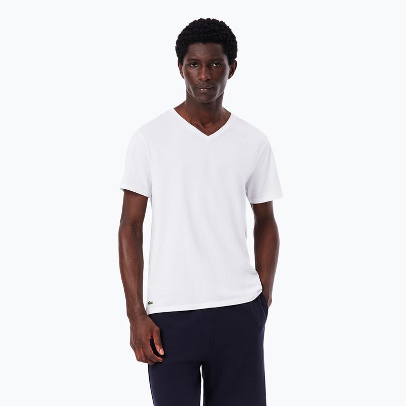 Lacoste férfi póló TH9008 3-as csomag fehér