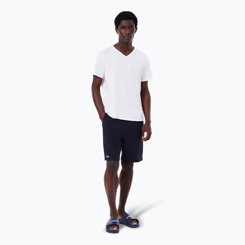 Lacoste férfi póló TH9008 3-as csomag fehér 2