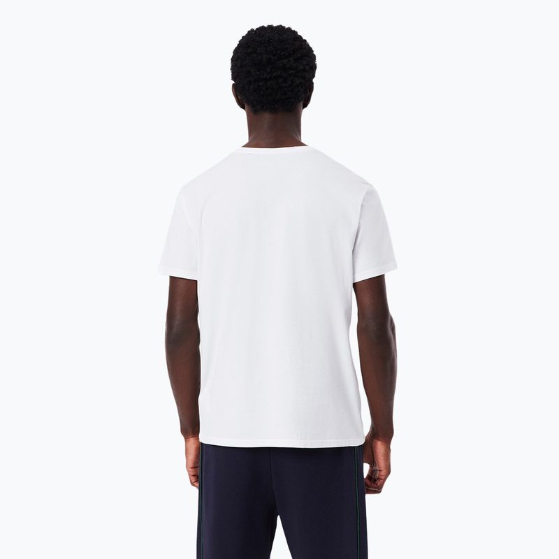 Lacoste férfi póló TH9008 3-as csomag fehér 3