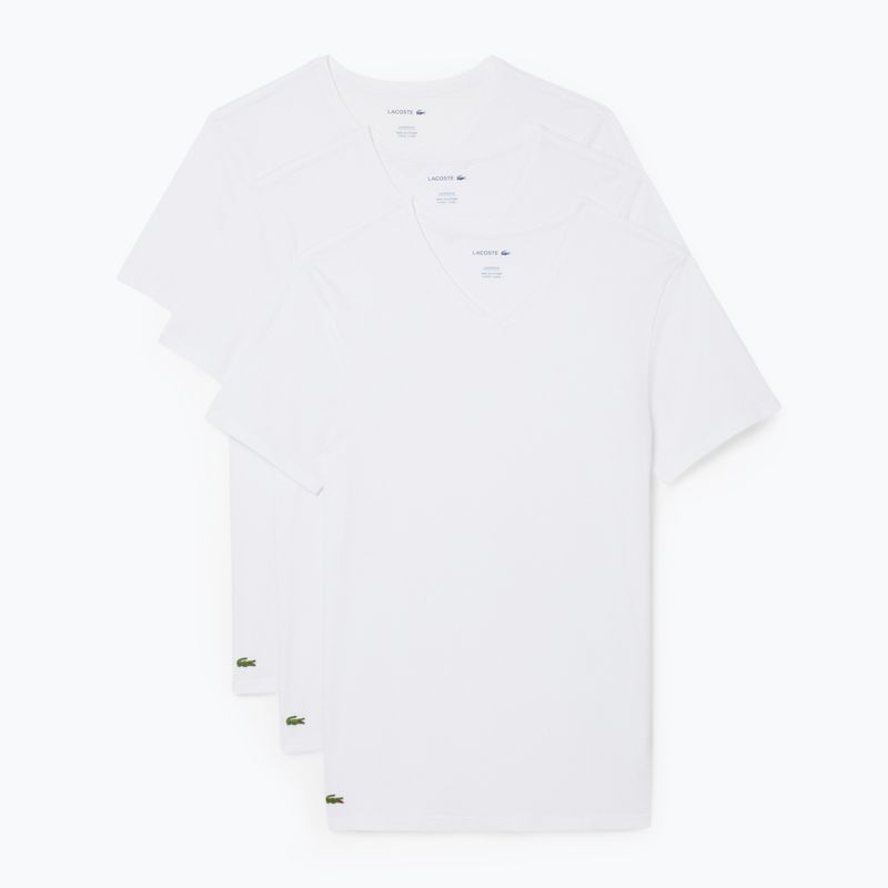 Lacoste férfi póló TH9008 3-as csomag fehér 5