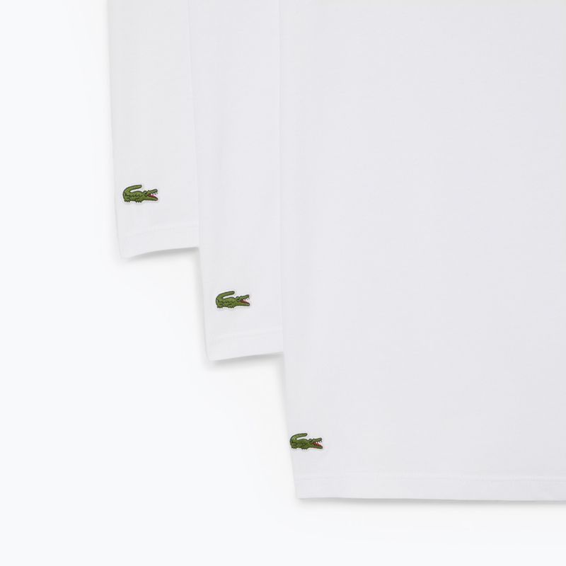 Lacoste férfi póló TH9008 3-as csomag fehér 6