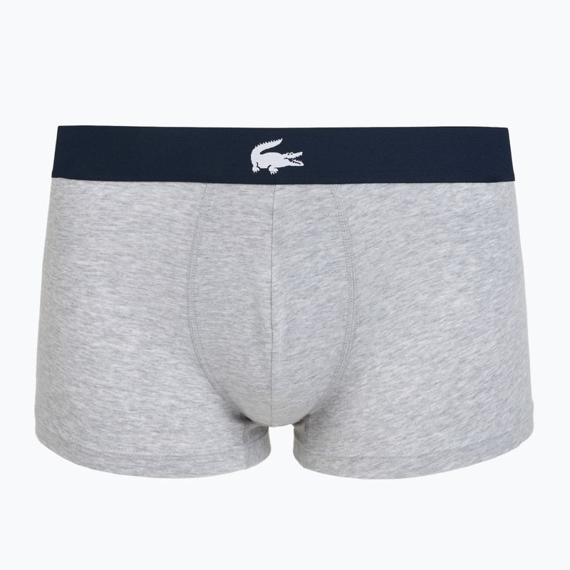 Lacoste férfi boxeralsó 5H1288 3-as csomag tengerészkék/fehér/ezüst ch 2