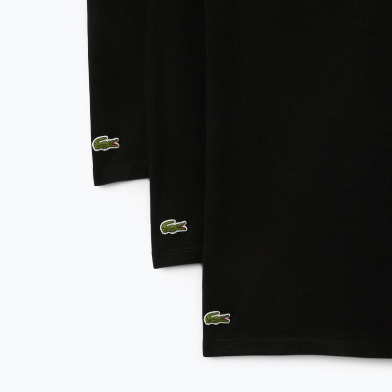 Lacoste férfi póló TH9008 3 darab fekete 6