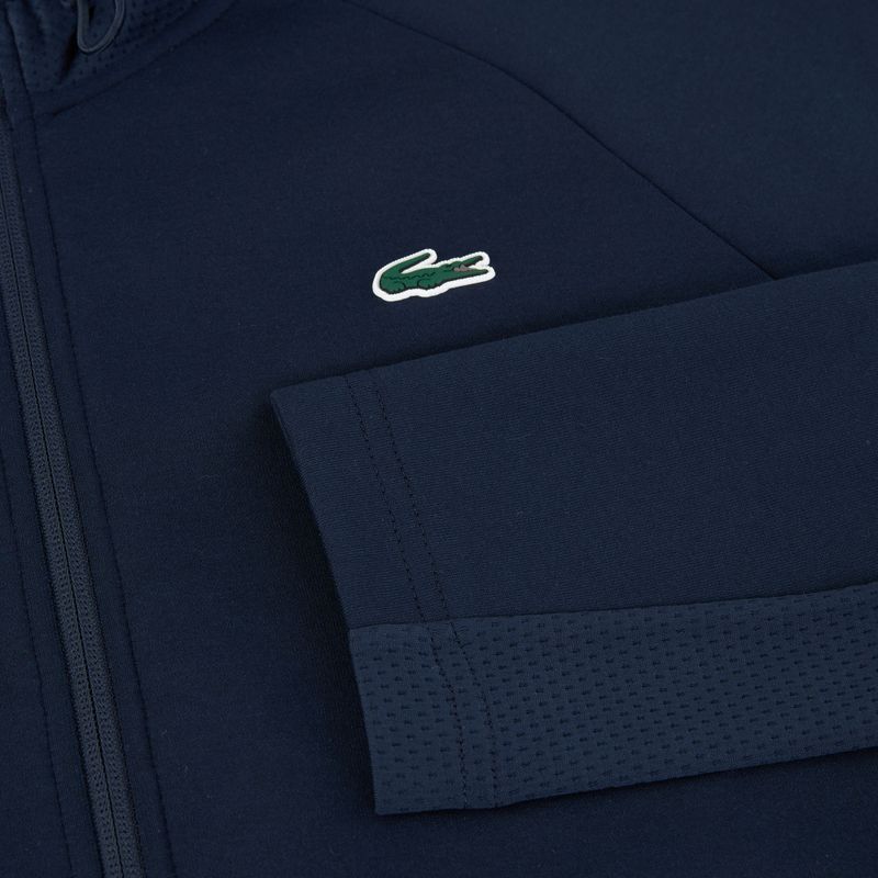 Lacoste férfi tenisz edzőruha WH3108 tengerészkék/tengerészkék 6