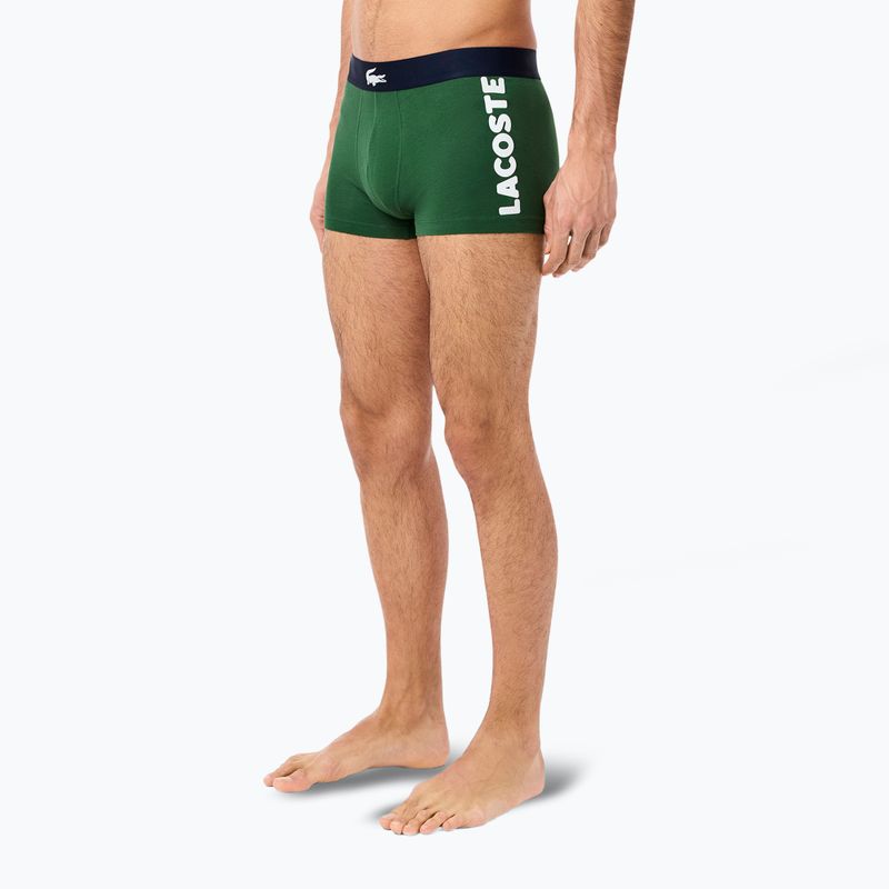 Lacoste férfi boxeralsó 5H1291 3-as csomag kakukkfű/tengerészkék/fehér 3