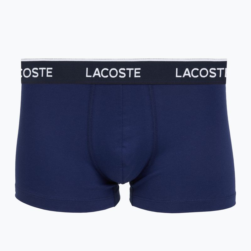Férfi boxeralsók Lacoste 5H1300 3 pár navy blue/red/methylene 3