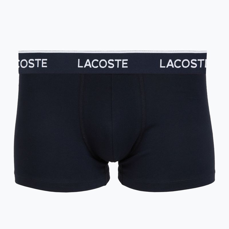 Férfi boxeralsók Lacoste 5H1300 3 pár navy blue/red/methylene 4