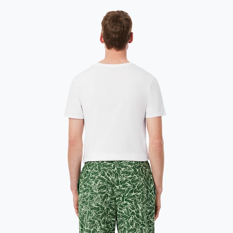 Lacoste férfi póló TH9007 3-as csomag fehér 2
