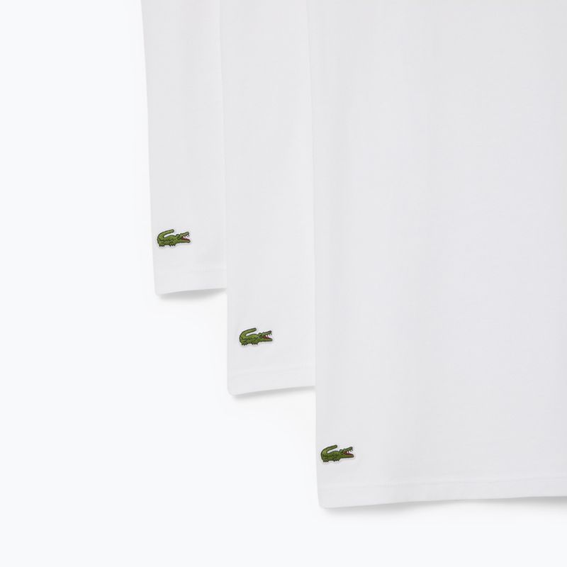 Lacoste férfi póló TH9007 3-as csomag fehér 5
