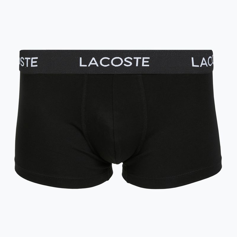 Férfi boxeralsók Lacoste 5H1292 5 pár black 2