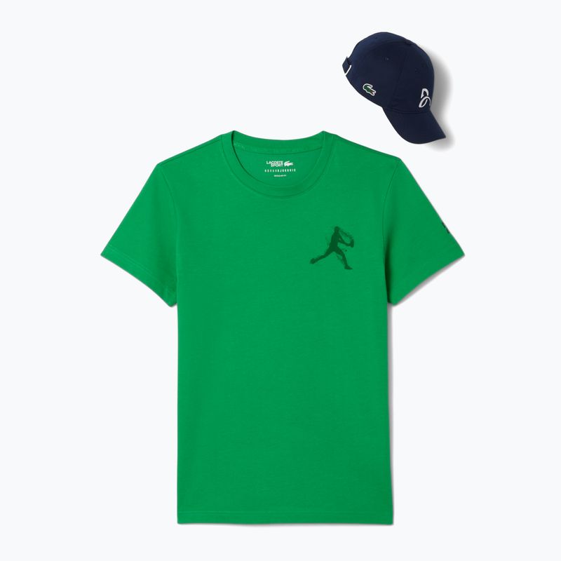 Lacoste férfi teniszpóló TH1044 calathea/zöld