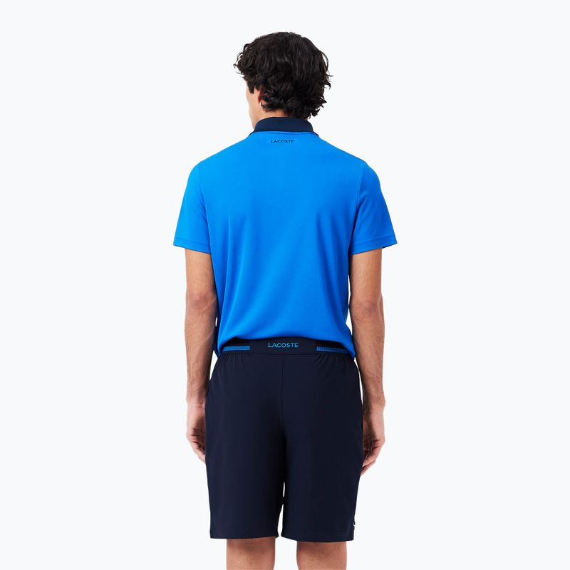 Lacoste férfi tenisz rövidnadrág GH7413 tengerészkék/cigánykék 3