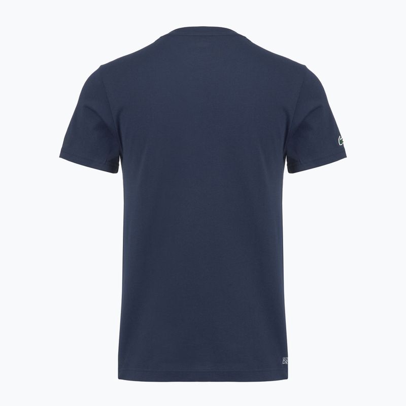 Lacoste férfi póló TH4769 tengerészkék 2