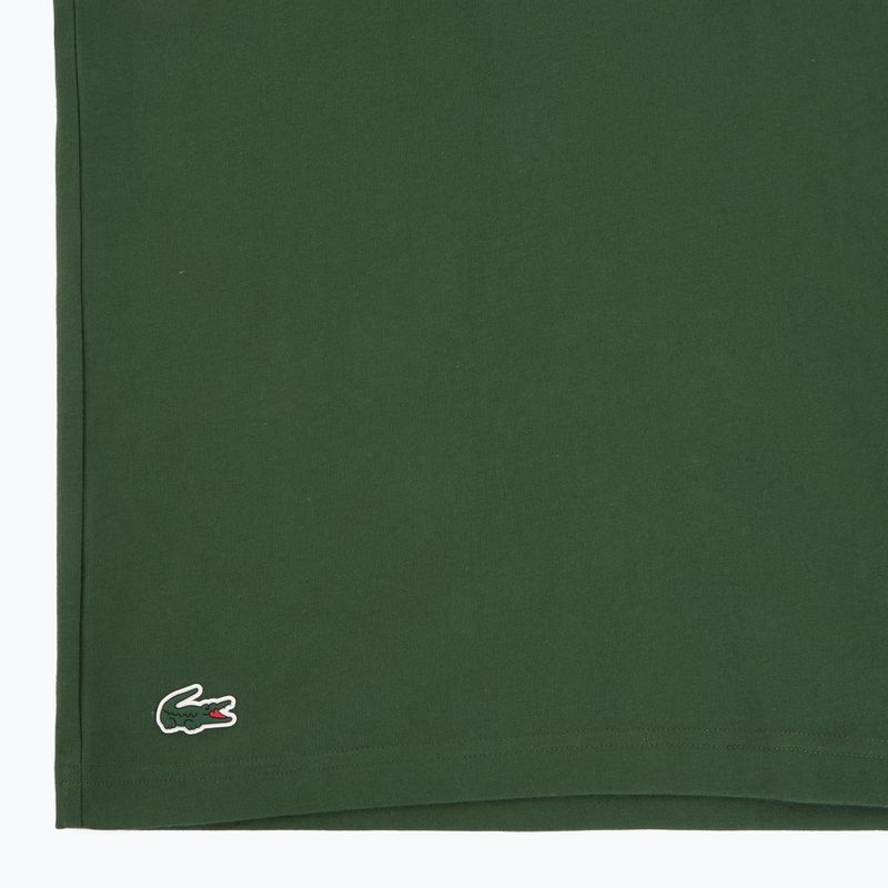 Lacoste férfi teniszpóló TH1044 zöld/tengerészkék 4