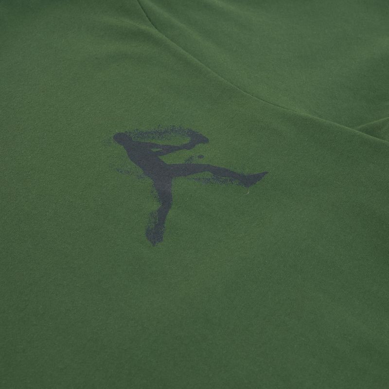 Lacoste férfi teniszpóló TH1044 zöld/tengerészkék 5