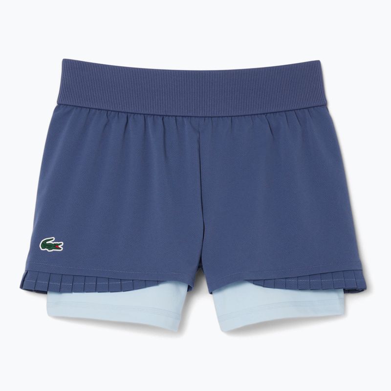 Lacoste női tenisz rövidnadrág GF8598 tengerészkék/delfinium 4