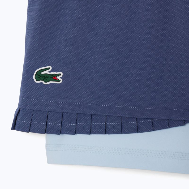 Lacoste női tenisz rövidnadrág GF8598 tengerészkék/delfinium 5