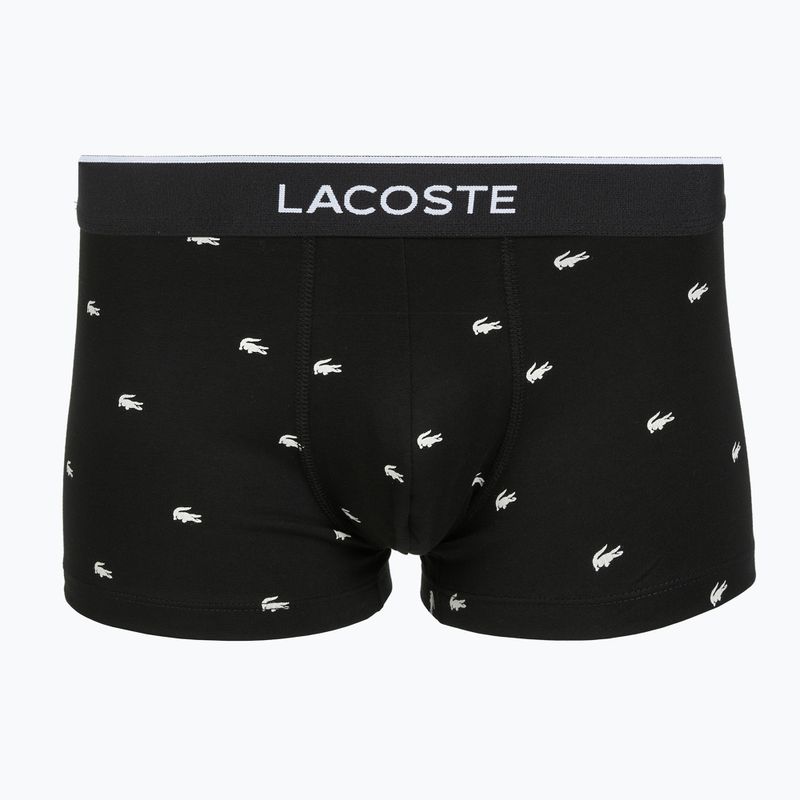 Férfi boxeralsó Lacoste 5H1299 3 pár black 2