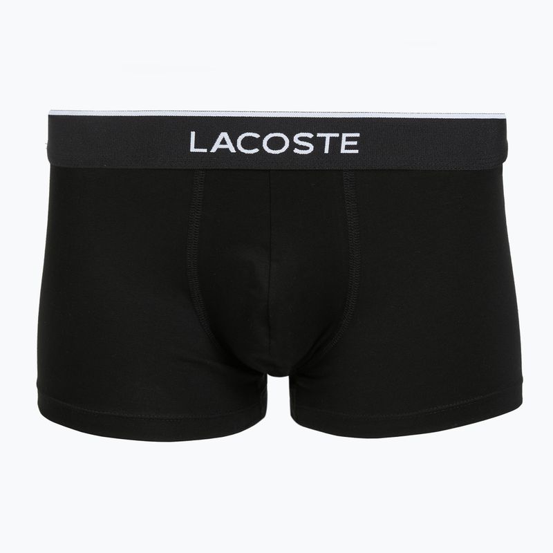 Férfi boxeralsó Lacoste 5H1299 3 pár black 3