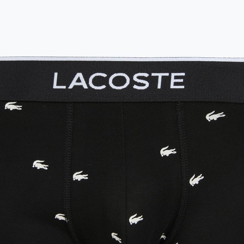 Férfi boxeralsó Lacoste 5H1299 3 pár black 4