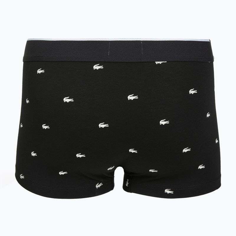Férfi boxeralsó Lacoste 5H1299 3 pár black 5