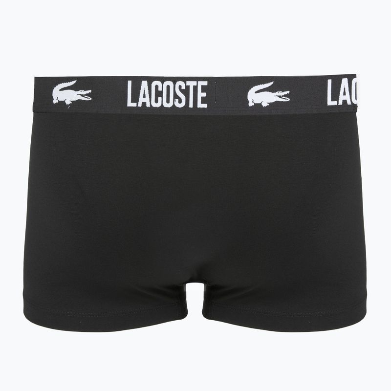 Férfi boxeralsók Lacoste 5H2393 3 pár black 3