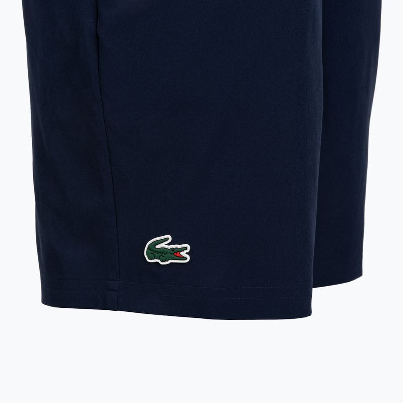 Férfi tenisz rövidnadrág Lacoste X Novak Djokovic GH7413 navy blue/white 3