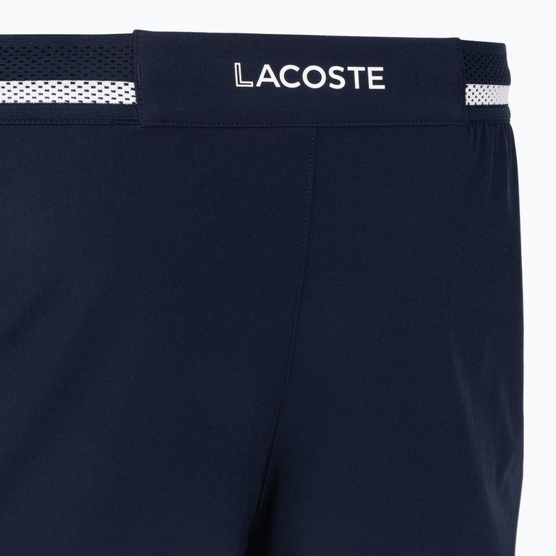 Férfi tenisz rövidnadrág Lacoste X Novak Djokovic GH7413 navy blue/white 4