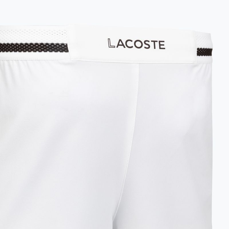Férfi tenisz rövidnadrág Lacoste X Novak Djokovic GH7413 white/buffalo 4