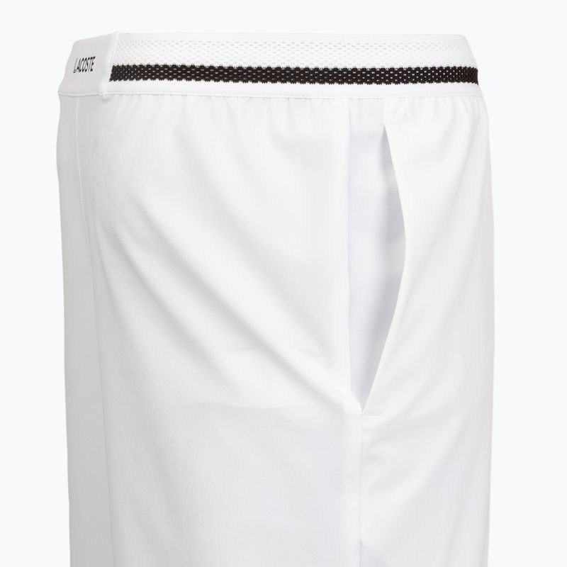 Férfi tenisz rövidnadrág Lacoste X Novak Djokovic GH7413 white/buffalo 5