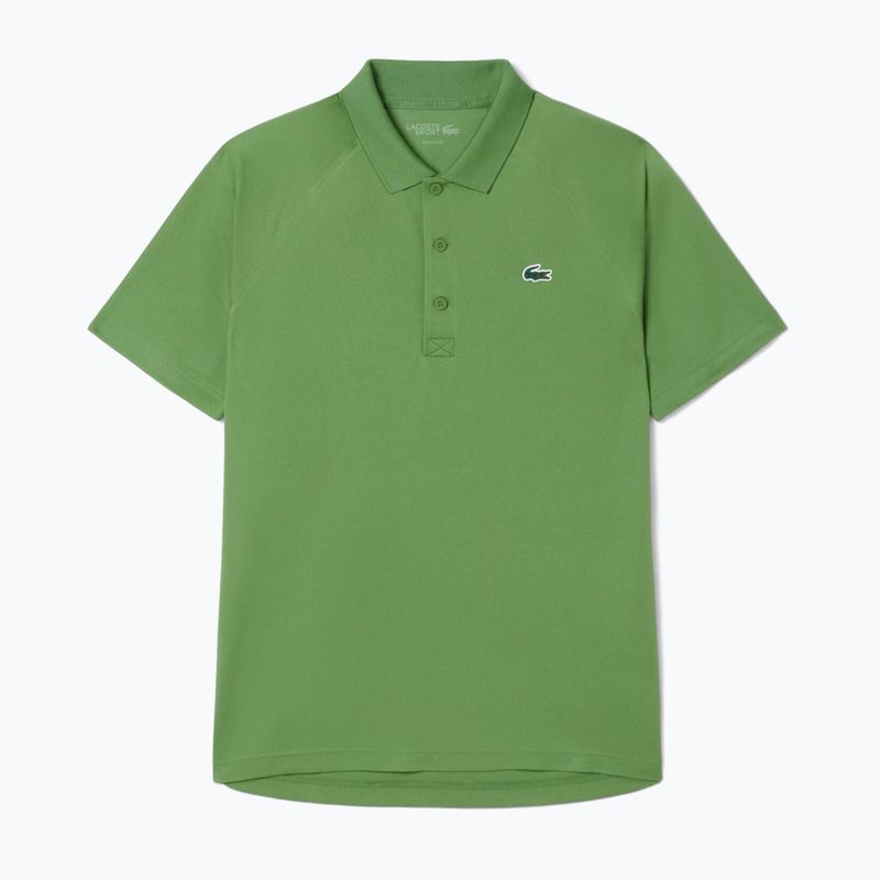 Férfi teniszpóló Lacoste Polo DH3201 lambʼs lettuce