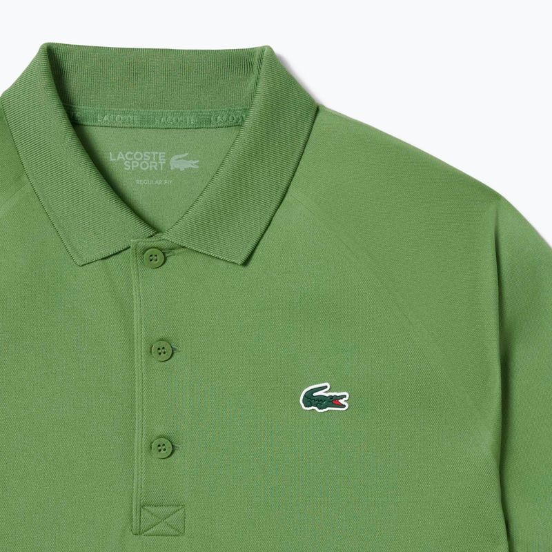 Férfi teniszpóló Lacoste Polo DH3201 lambʼs lettuce 2