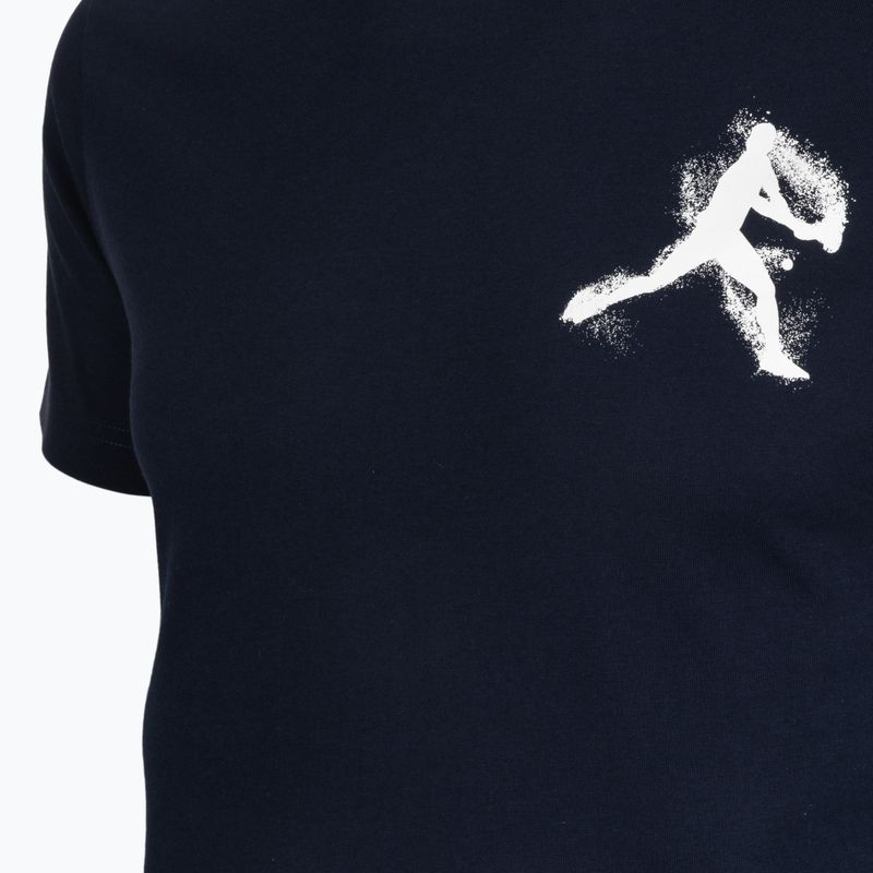 Férfi póló + sapka Lacoste TH1044 navy blue/white 3