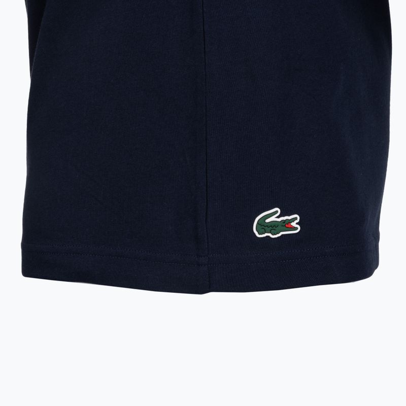 Férfi póló + sapka Lacoste TH1044 navy blue/white 4