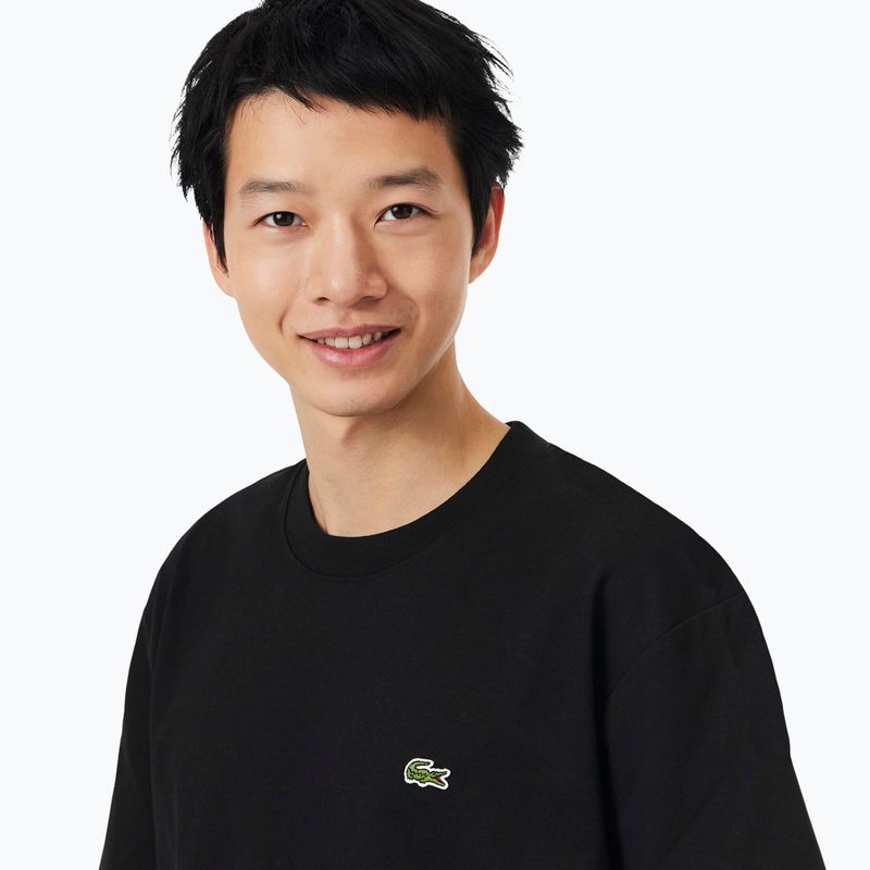 Férfi póló Lacoste TH0876 black 4