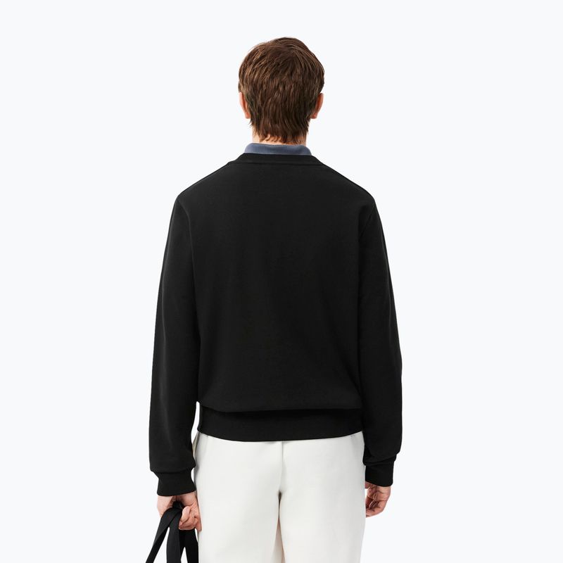 Férfi pulóver Lacoste SH0891 black 3
