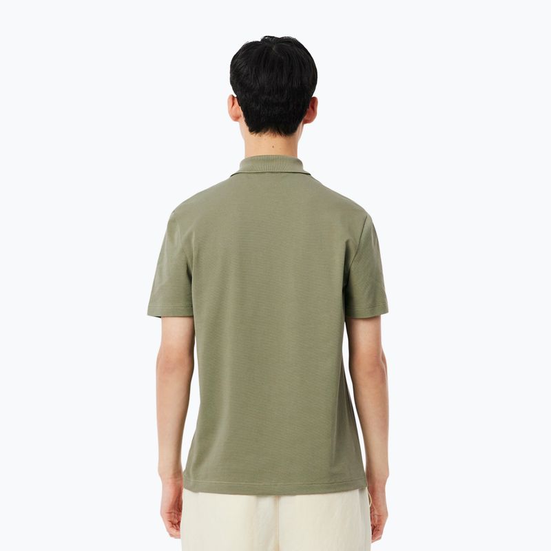 Férfi póló Lacoste Polo DH5138 khaki 2