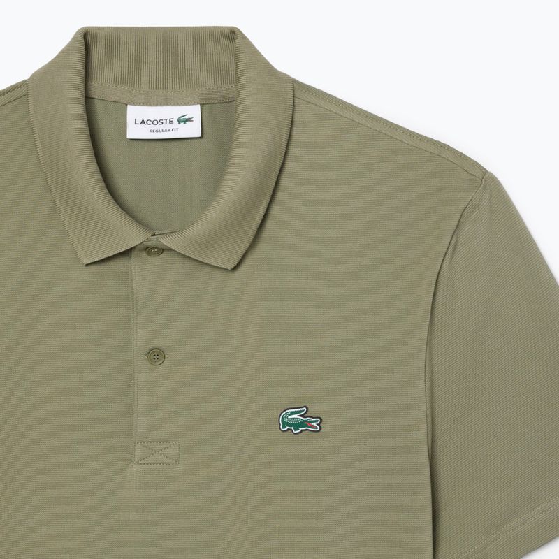 Férfi póló Lacoste Polo DH5138 khaki 4